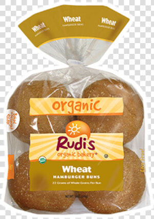 Rudi S Organic Bakery Wheat Hamburger Buns   Hamburger Buns Whole Wheat Buns  HD Png Download