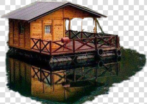  sticker  building  house  reflection  onwater  woodenhouse   House  HD Png Download