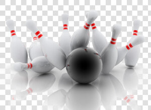 Bowling Strike Png   Bowling Pins Falling Png  Transparent Png