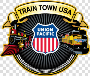 Union Pacific Building America Logo   Train Union Pacific Logo  HD Png Download