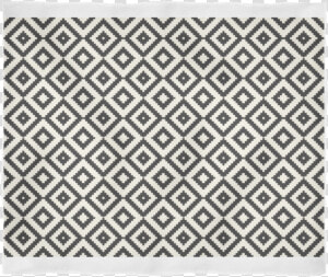 Aztec Diamond Pattern  Black Ivory  Graphic Print Blanket    Graphic Print Black And White  HD Png Download