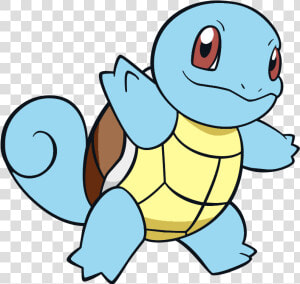 Tiny Turtle Pokemon Squirtle Hides In Its Shell For   Squirtle Coloring Page  HD Png Download