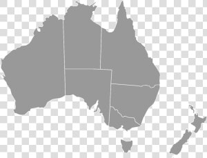 Download Map Of Australia And Nz Major Tourist Attractions   Australia States Map Png  Transparent Png