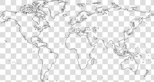 World  Map  Continent  Country  Geography  Planet   World Map Outline Png  Transparent Png