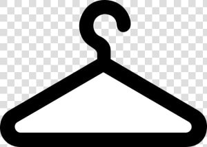 Clothes Hanger Clothing Dress Document Download   Coat Hanger Symbol  HD Png Download