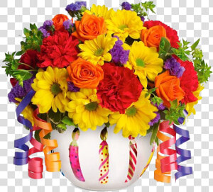 Download Birthday Flowers Bouquet Png File   Flower As Birthday Gift  Transparent Png