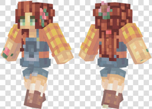 Transparent Female Farmer Clipart   Minecraft Arnold Schwarzenegger Skin  HD Png Download