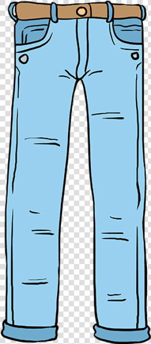 How To Draw Jeans   Easy Drawing Of Jeans  HD Png Download