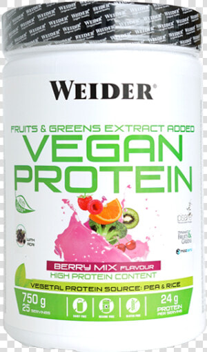 Weider Vegan Protein Vainilla  HD Png Download