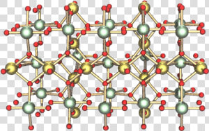 Uo3 Gamma Lattice   Sodium Acetate Crystal Lattice  HD Png Download