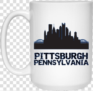 Pittsburgh Pennsylvania City Skyline Silhouette   Skyline  HD Png Download