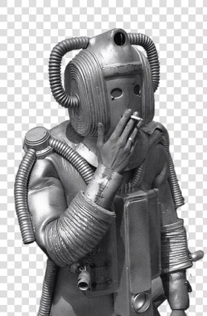  cyberman  cigar   Doctor Who Cyberman Smoking  HD Png Download