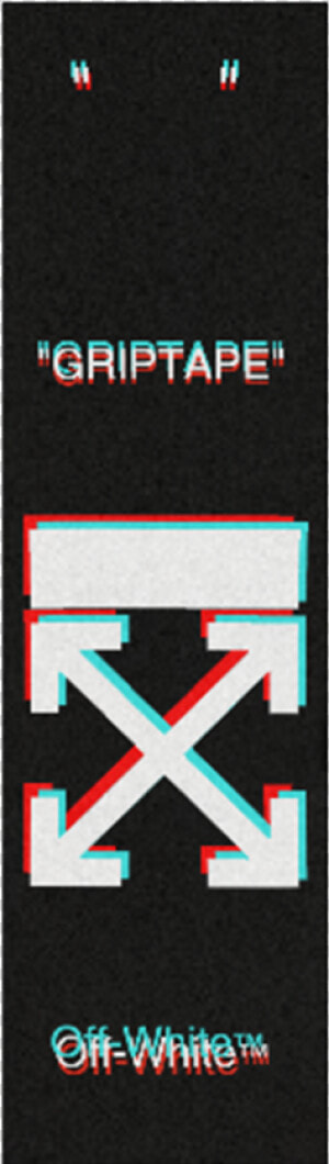 Image Of Glitch Off white Griptape   Off White Grip Tape  HD Png Download