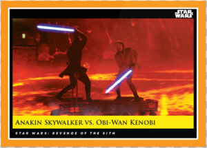 Anakin Skywalker Vs   Wars Anakin Vs Obi Wan  HD Png Download