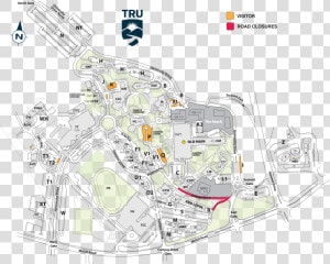 Thompson River University Map  HD Png Download