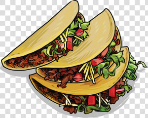 Transparent Tacos Mexicanos Png   Mexican Food Clip Art Free  Png Download