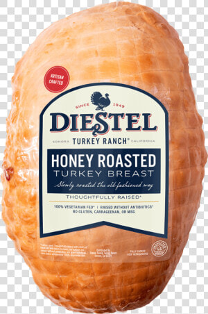 15 Delibulk Turkeybreast Honeyroasted Art Rendering   Diestel Oven Roasted Turkey  HD Png Download