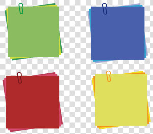 Post It Note Clip Color Sticky Notes   Post It Png Color  Transparent Png