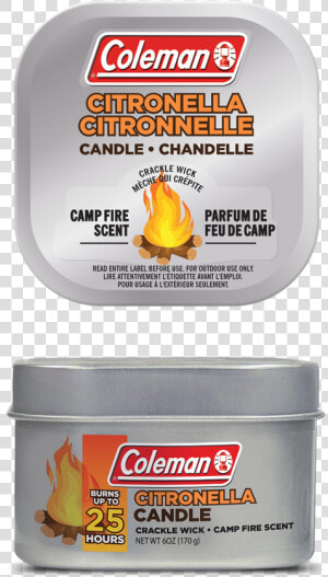 Coleman Scented Candle Campfire   Coleman  HD Png Download