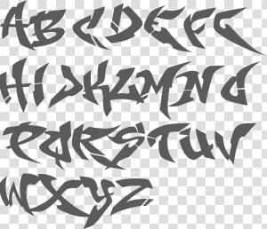 Transparent Letters Graffiti   Gangster Cool Lettering Fonts  HD Png Download