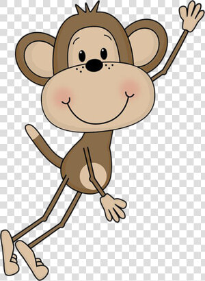 Baby Monkeys Clip Art   Monkey Clipart Cute  HD Png Download