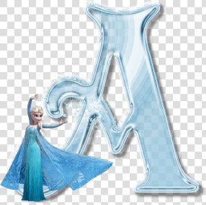 Alfabeto De Elsa De Frozen Congelando Las Letras   Frozen Alphabet Transparent  HD Png Download