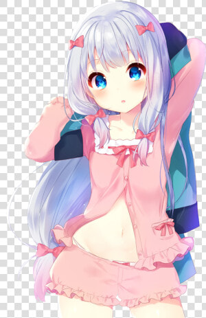  anime  animegirl  izumi  sagiri  izumisagiri  eromangasensei   Anime Girl Izumi Sagiri  HD Png Download