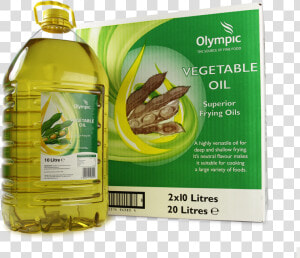 Olympic Vegetable Oil Litres Pet   Best Cooking Oil In Uk  HD Png Download