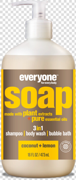 Soap And Shampoo Png   Everyone Coconut Lemon Soap  Transparent Png