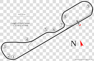 Snetterton Circuit Map  HD Png Download