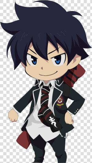 Blue Exorcist Rin Okumura Chibi  HD Png Download