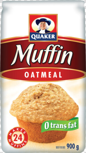 Quaker® Oatmeal Muffin Mix   Oatmeal Chocolate Chip Muffin Mix  HD Png Download