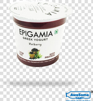 Epigamia Greek Yogurt High Protein  HD Png Download