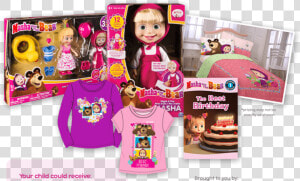 Transparent Masha And The Bear Png   Playset  Png Download