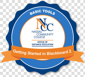 Getting Started In Blackboard   Nassau Community College  HD Png Download