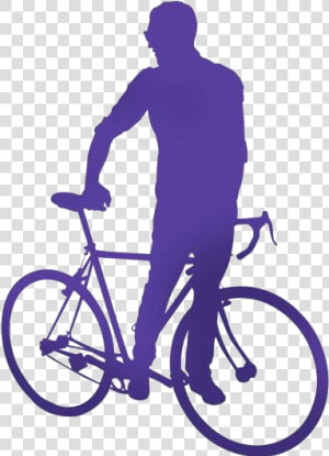 Biker Guy Png Transparent Images   Hybrid Bicycle  Png Download