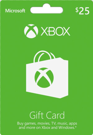 Xbox Live Gift Card  25  HD Png Download