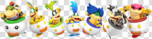 Amiibo Super Smash Bros   Super Smash Bro Wii U Bowser Jr Colors  HD Png Download