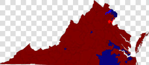 Virginia House Of Delegates Election Results Map 2015   Virginia Electoral Map 2017  HD Png Download