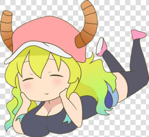 Transparent Dragon Maid Png   Kobayashi San Chi No Maid Dragon Stickers  Png Download