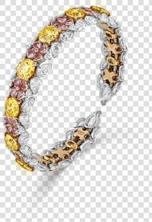 Yellow Diamond Bracelet 08 21 491 Jewellery Copy   Diamond  HD Png Download