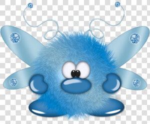 Cute Furry Monster Clipart   Cute Fluffy Monster  HD Png Download