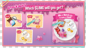 Num Noms Snackables Slime Kits Checklist  HD Png Download