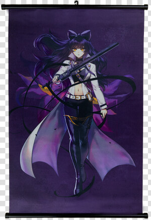 Rwby Blake Wall Scroll  HD Png Download