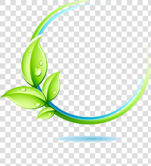 Green Leaves Border Png   Green Leaves Logo Png  Transparent Png