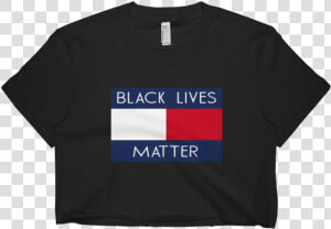 Tommy Black Lives Matter Crop Top   Active Shirt  HD Png Download