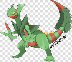 Transparent Sceptile Png   Mega Sceptile  Png Download