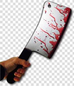 Bloody Meat Cleaver   Png Download   Meat Cleaver Horror  Transparent Png