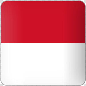 Download Flag Icon Of Indonesia At Png Format   Indonesia Flag Square Icon  Transparent Png