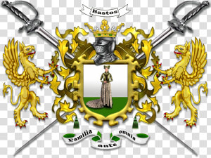 Bastos Family Coat Of Arms Extra Larger   Coat Of Arms  HD Png Download